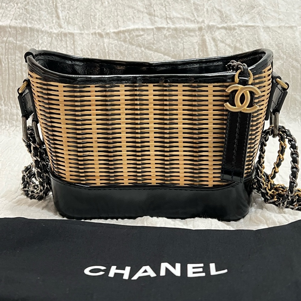 Chanel Rare Wicker Gabrielle bag